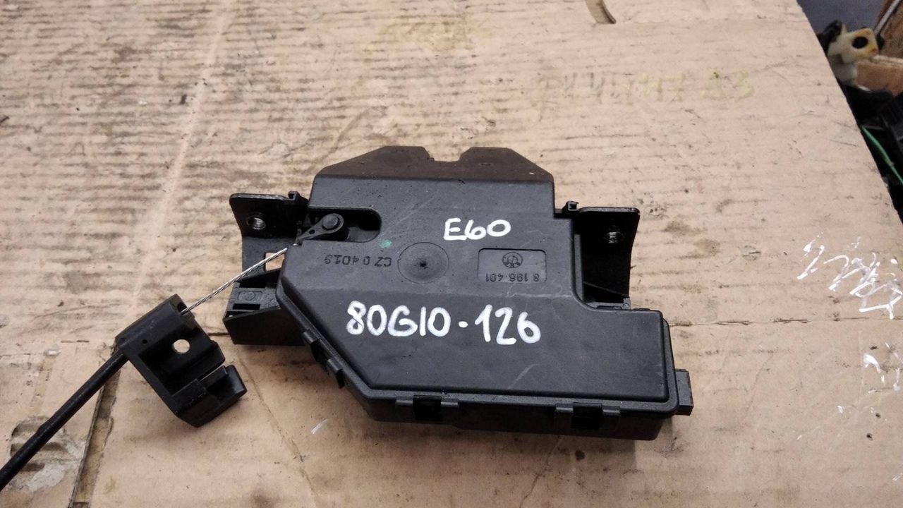 замок багажника BMW 5 серия E60/E61 2005, 3.0 л., M57 D30 (306D4), дизель, АКПП, седан