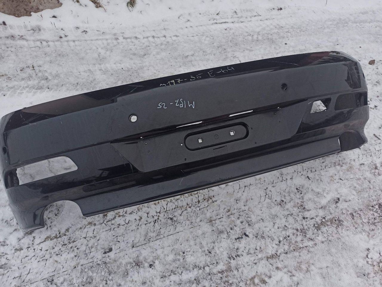 бампер задний BMW 6 серия E63/E64 2007, 4.8 л., N62 B48 B, бензин, АКПП, кабриолет