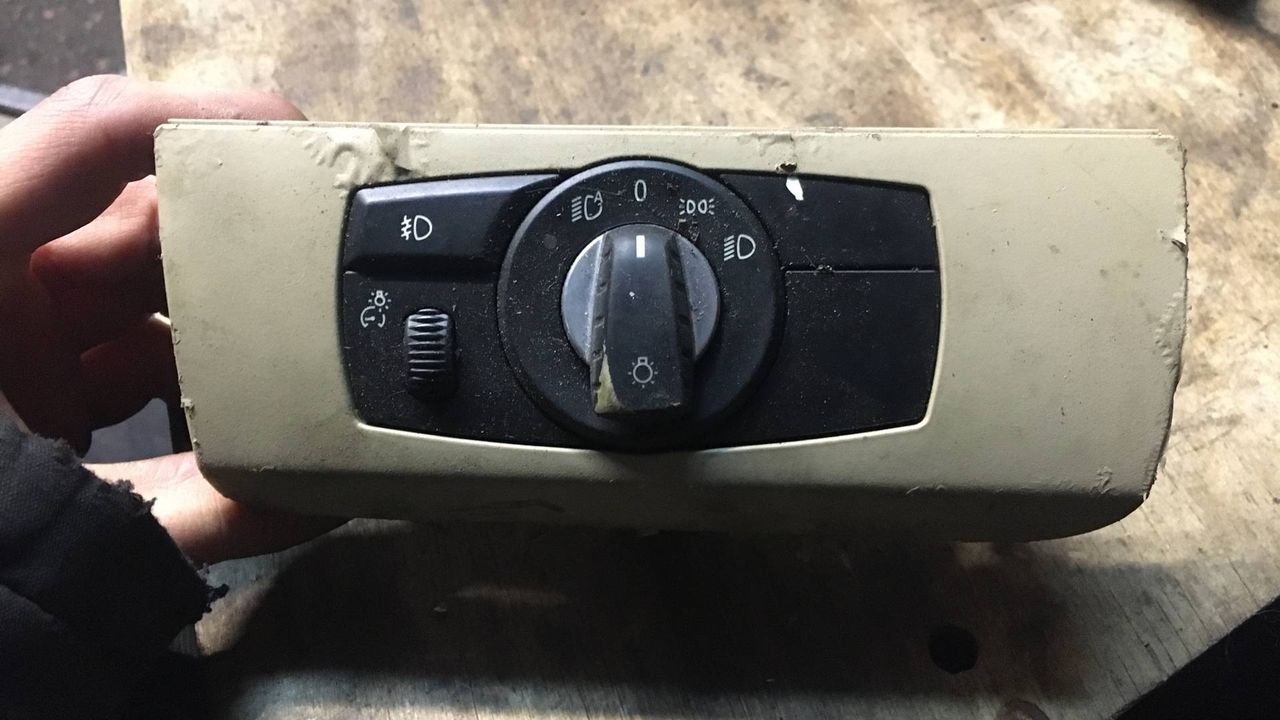 переключатель света BMW X5 E70 2007, 3.0 л., бензин, АКПП, внедорожник 5 дв., 9134728