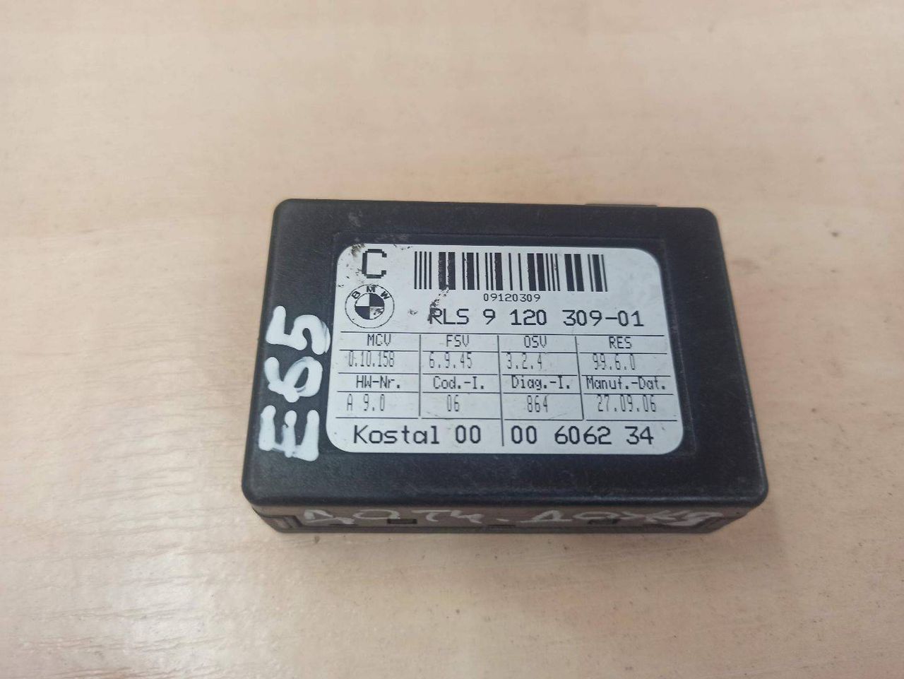 датчик дождя BMW 7 серия E65/E66/E67 2004, 9120309