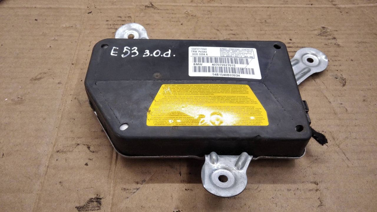подушка безопасности дверная BMW X5 E53 2000, 3.0 л., дизель, внедорожник 5 дв., 7262701