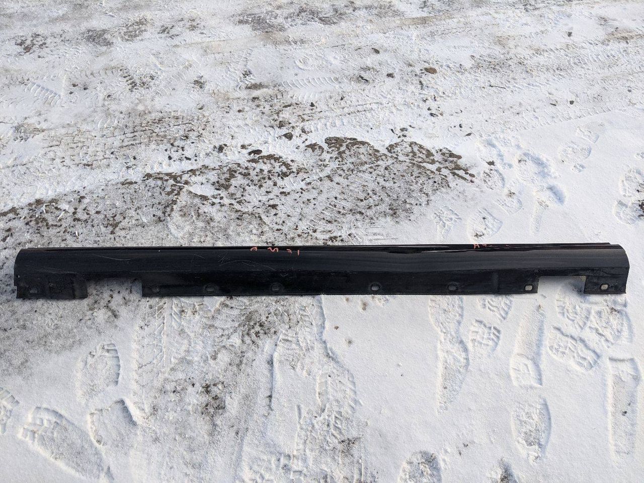 накладка на порог Mercedes-Benz C-Класс W204/S204/C204 [рестайлинг] W204.054 2011, 3.0 л., M 272.947, бензин, АКПП, черный, седан, задний привод, A2046981354