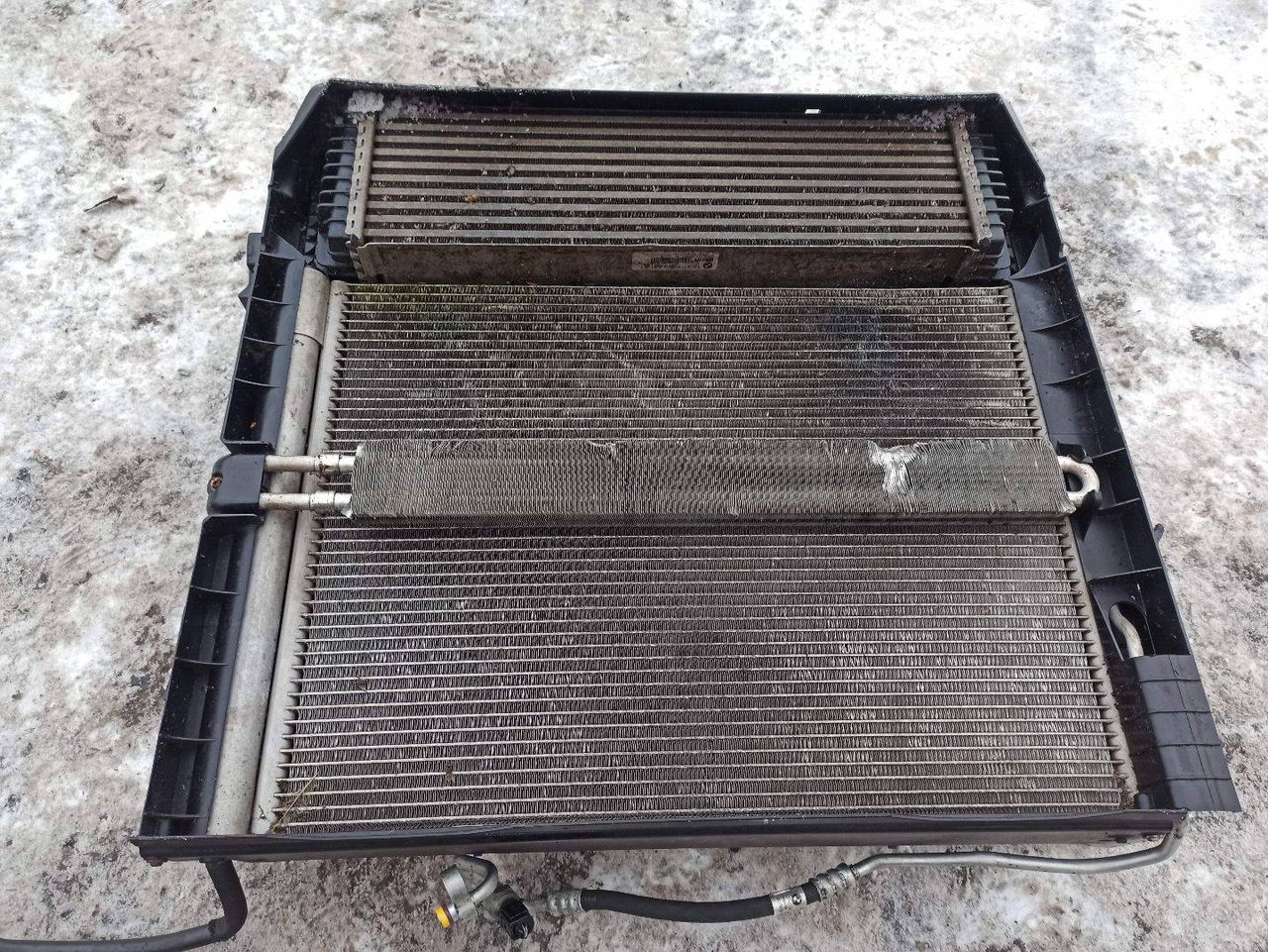 кассета радиаторов BMW X5 E70 2009, 3.0 л., M57 D30 (306D3), дизель
