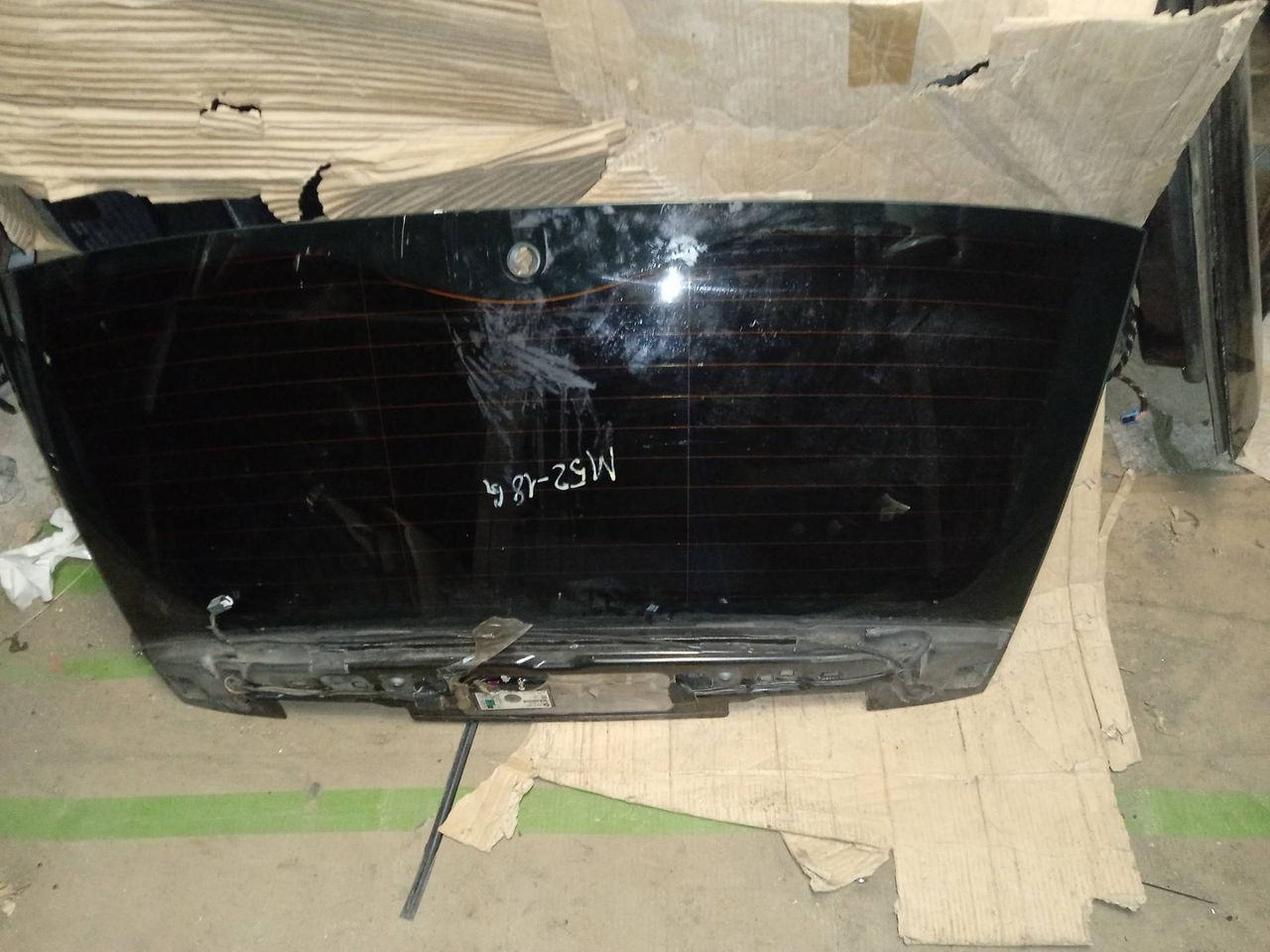 стекло заднее BMW 3 серия E46 [рестайлинг] 2001, 3.0 л., M54 B30 (306S3), бензин, универсал, правый руль