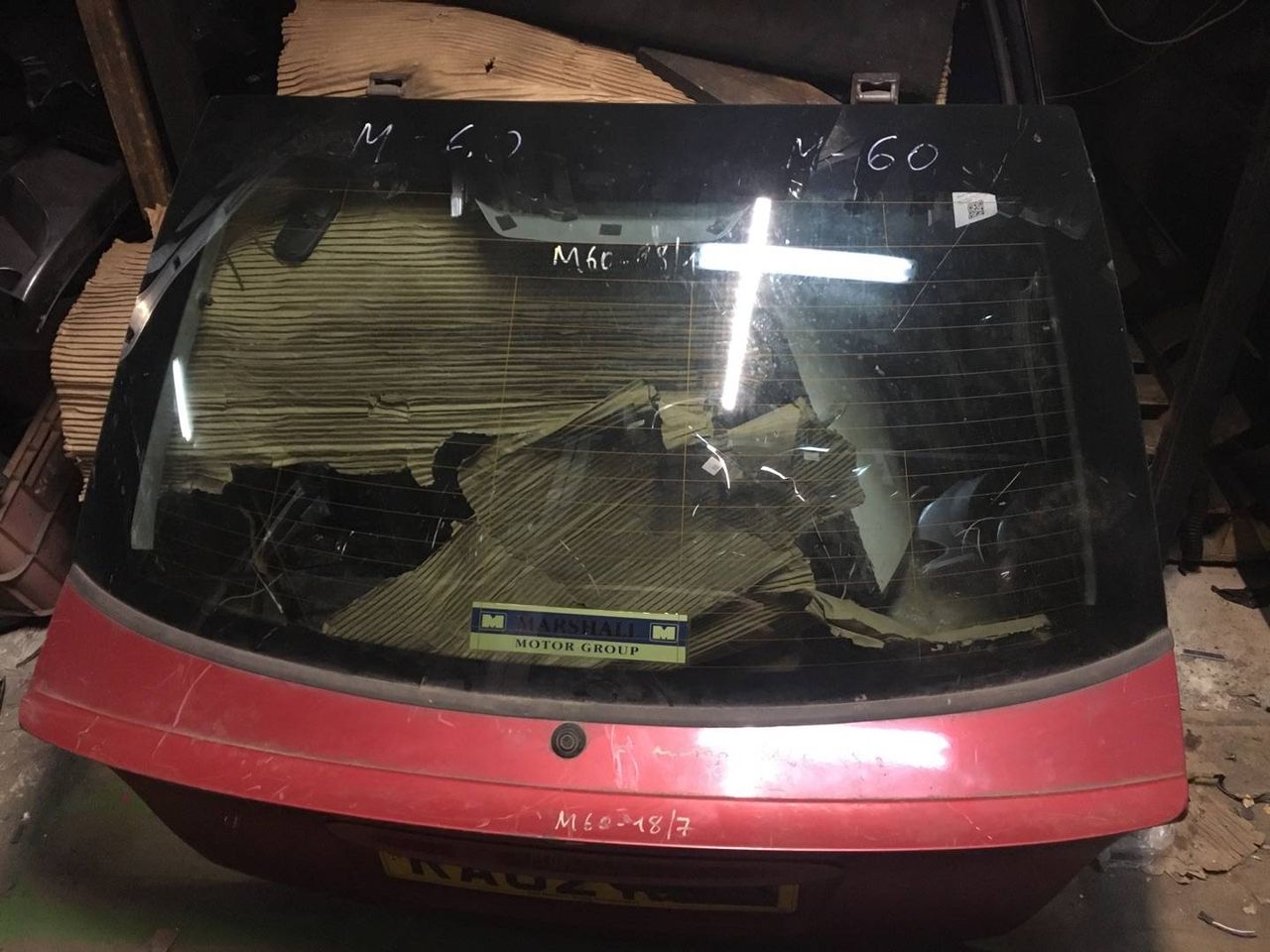 крышка багажника (дверь 3-5) BMW 3 серия E46 2001, 2.0 л., N42 B20 A, бензин, АКПП, хетчбэк 5 дв.