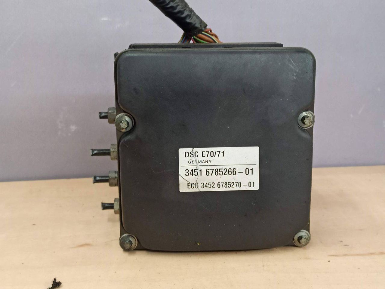 блок ABS BMW X5 E70 2009, 3.0 л., M57 D30 (306D3), дизель, 6785266