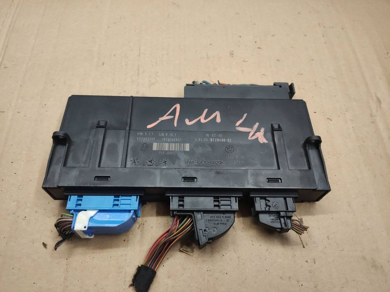 блок комфорта BMW 7 серия F01/F02 F01 2011, 4.4 л., N63 B44 A, бензин, АКПП, черный, 9228490