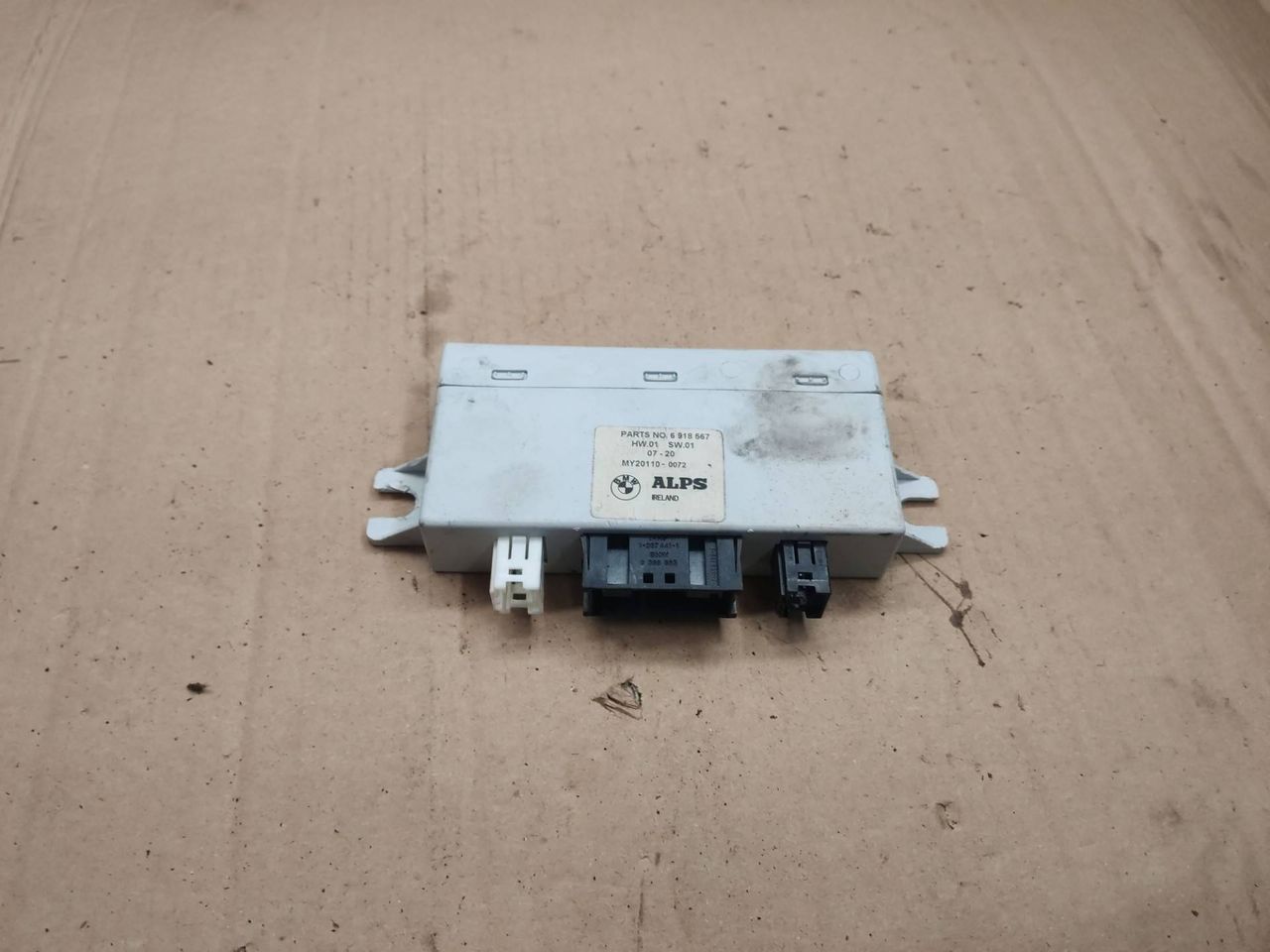кнопка обогрева сидений BMW 7 серия E65/E66/E67 [рестайлинг] E66 2007, 4.8 л., N62 B48 B, бензин, черный, 6918567