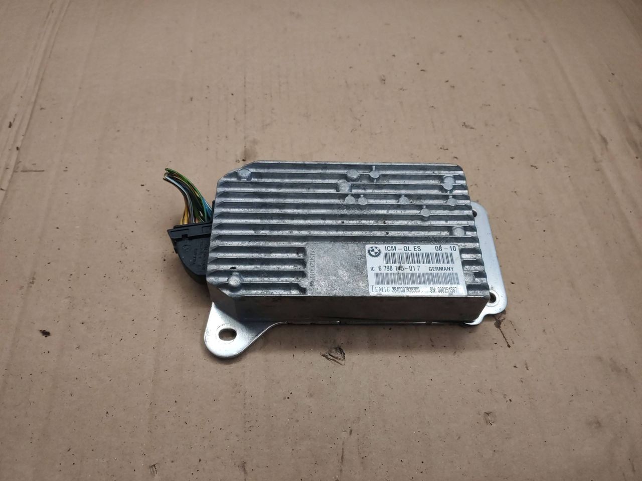 блок управления ICM BMW 7 серия F01/F02 F01 2011, 4.4 л., N63 B44 A, бензин, АКПП, черный, 6798145