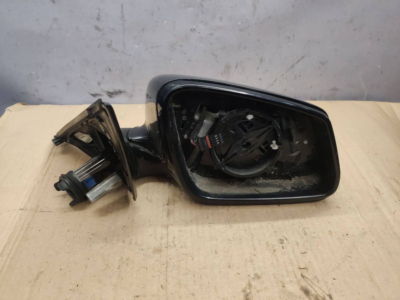 зеркало наружное правое BMW 7 серия F01/F02 F01 2011, 4.4 л., N63 B44 A, бензин, АКПП, черный