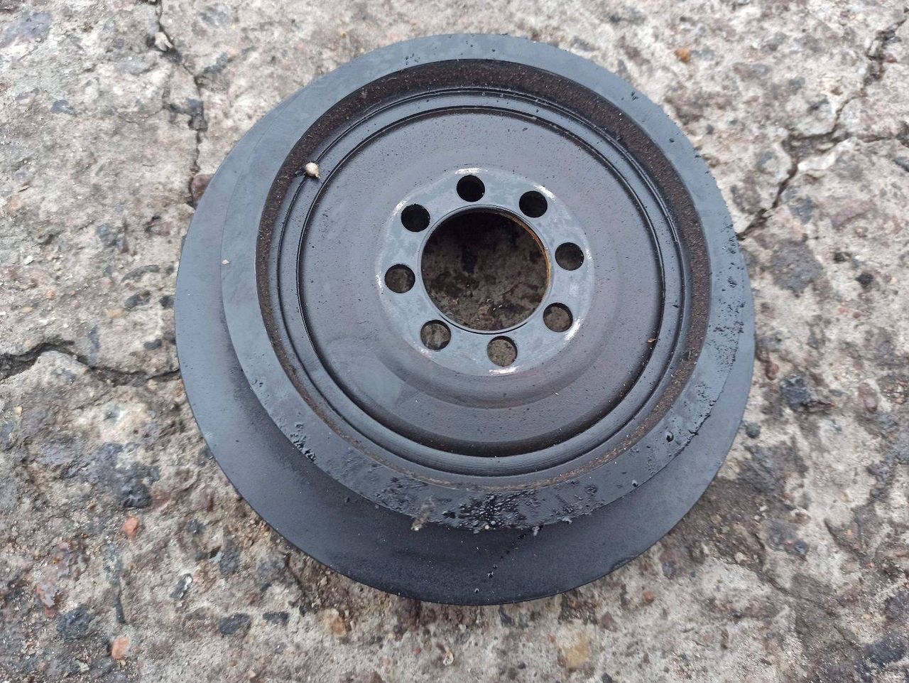 шкив коленвала BMW 3 серия F30/F31/F34 F30 2012, 3.5 л., бензин, АКПП, седан, задний привод, 7573654