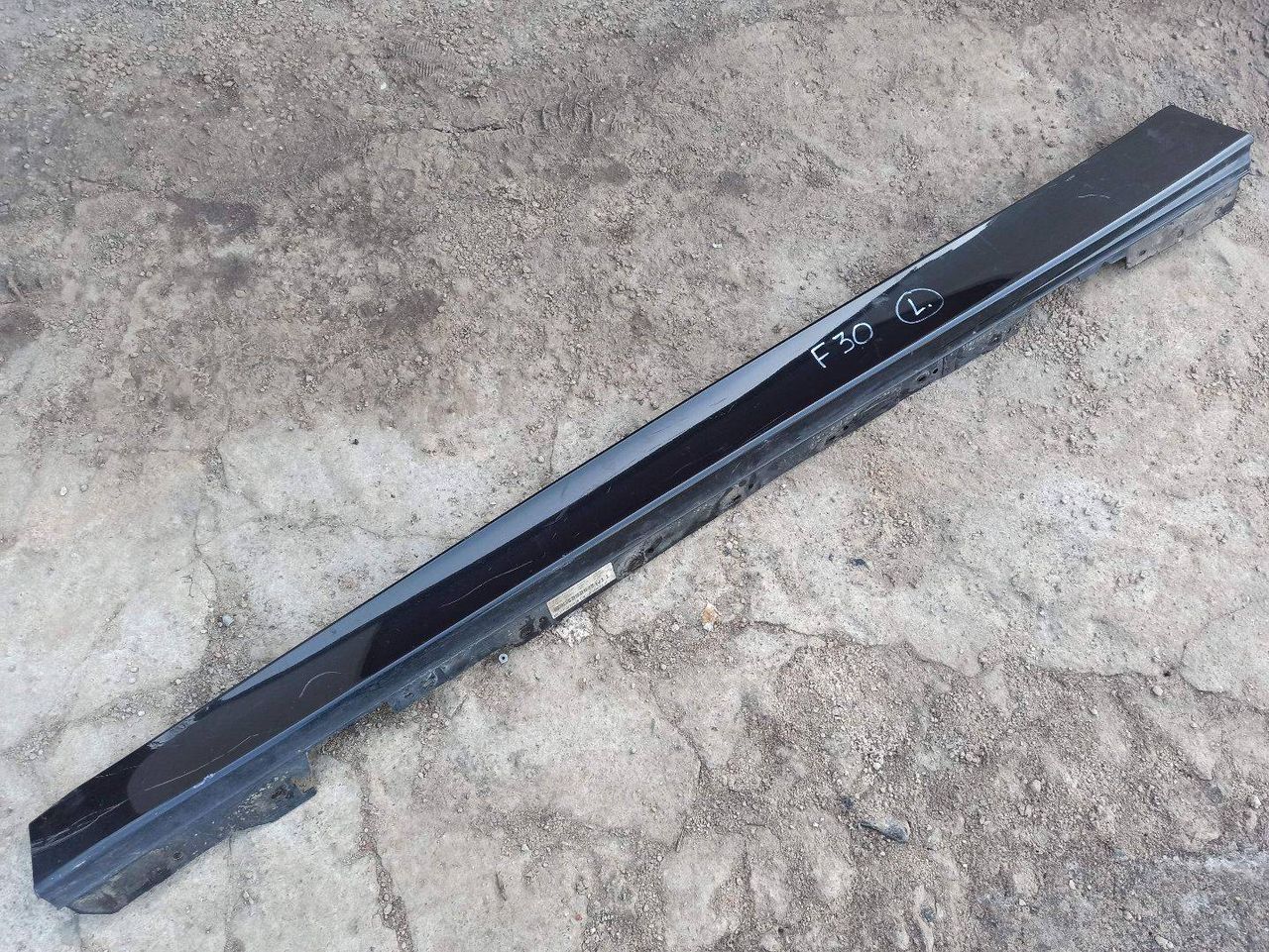 накладка на порог BMW 3 серия F30/F31/F34 F30 2012, 3.5 л., бензин, АКПП, седан, задний привод, 7256911