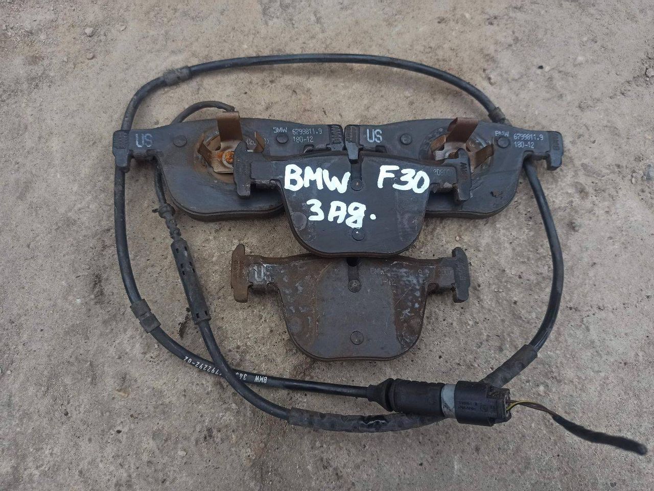 тормозные колодки BMW 3 серия F30/F31/F34 F30 2012, 3.5 л., бензин, АКПП, седан, задний привод, 6799811