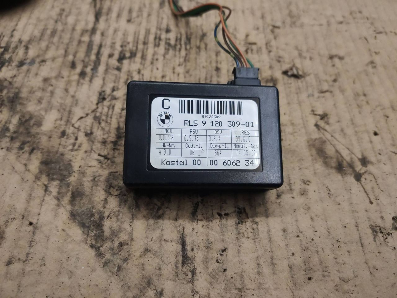 датчик дождя BMW 7 серия E65/E66/E67 [рестайлинг] E66 2007, 4.8 л., N62 B48 B, бензин, черный, 9120309