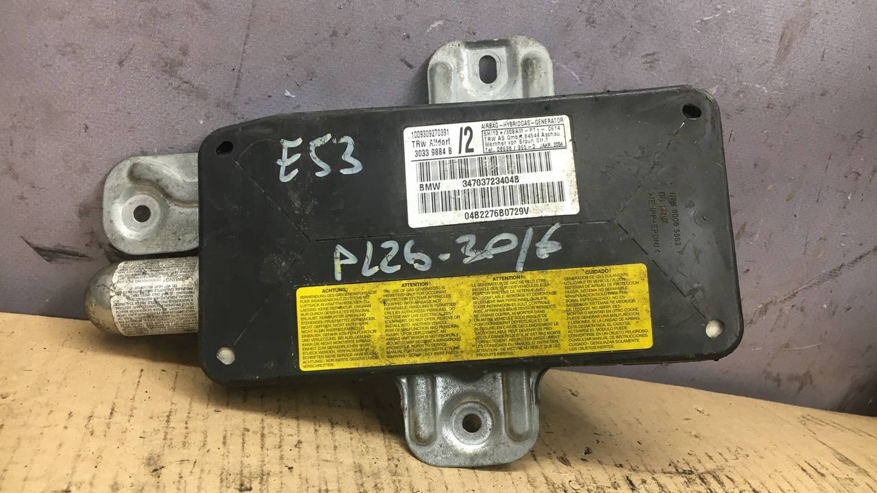 подушка безопасности дверная BMW X5 E53 [рестайлинг] 2004, 3723404