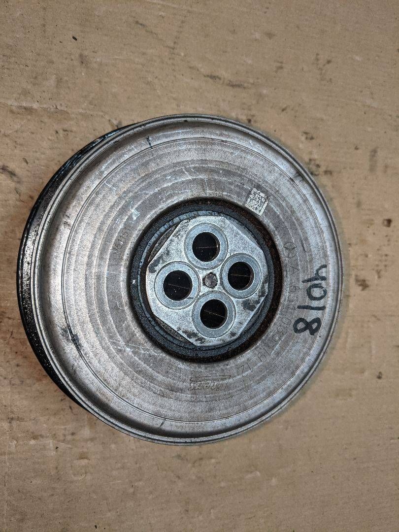 шкив коленвала Mercedes-Benz GLE W166 2015, 2.1 л., OM 651.960, дизель, АКПП, A6510351912, 6510351912