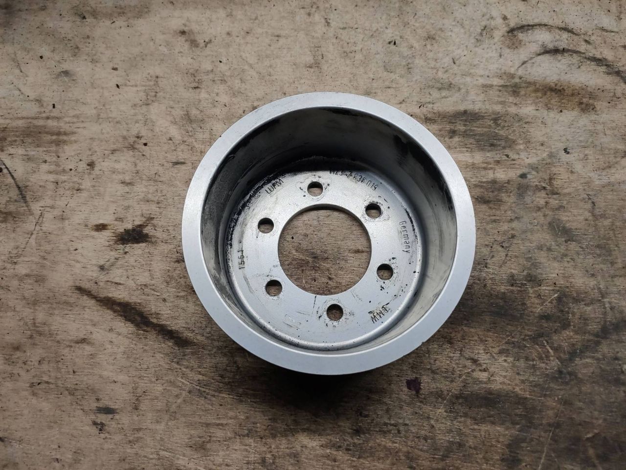 шкив коленвала BMW M5 E60/E61 2006, 7838019
