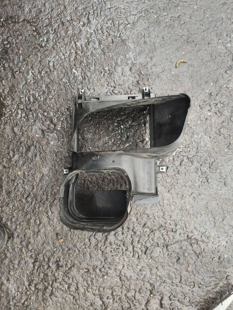 воздуховод радиатора BMW X5 E70 2007, 4.8 л., N62 B48 A, бензин, 7169415