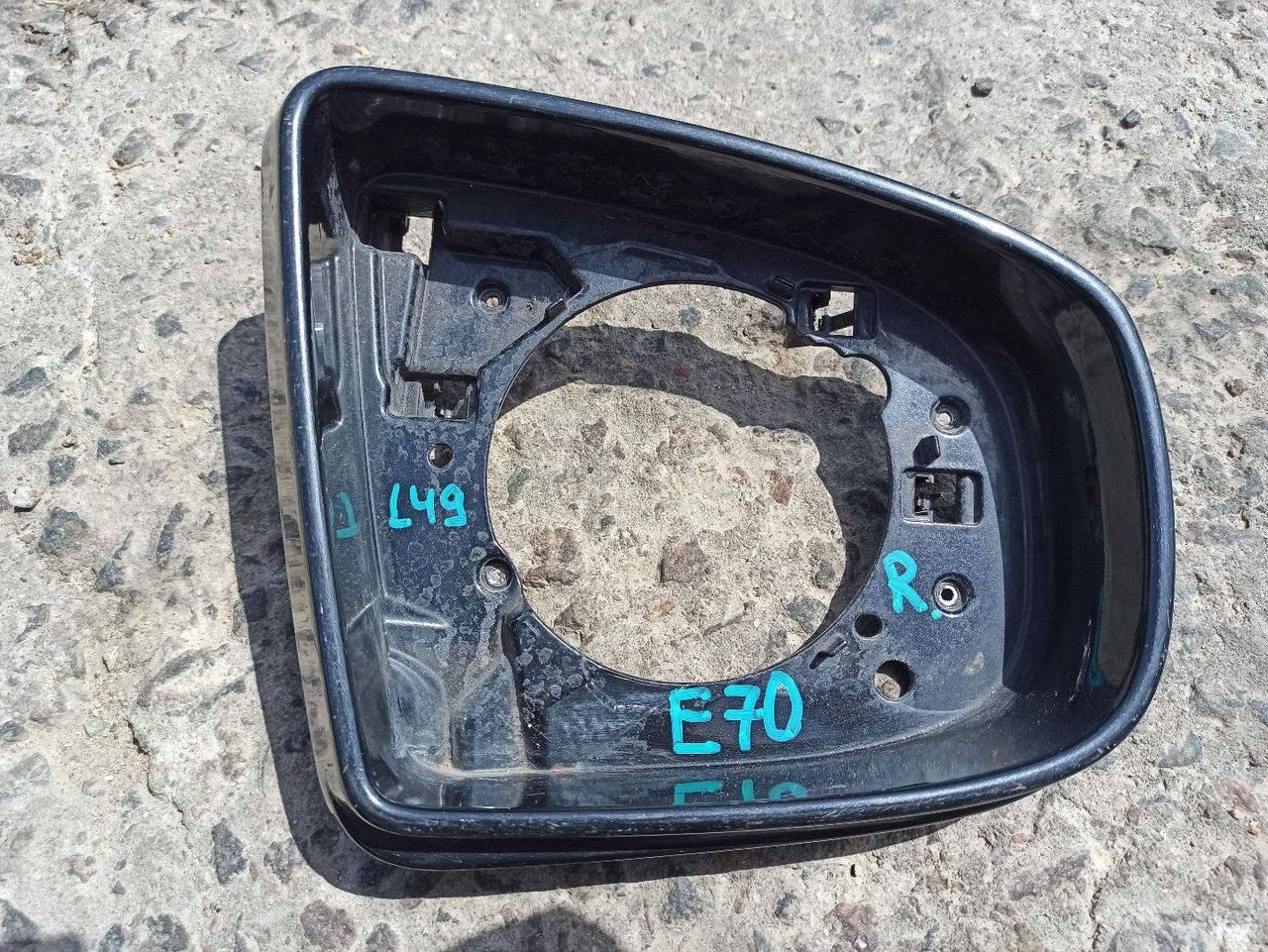 рамка зеркала правого BMW X5 E70 [рестайлинг] 2011, 4.4 л., N63 B44 A, бензин, АКПП, внедорожник 5 дв.