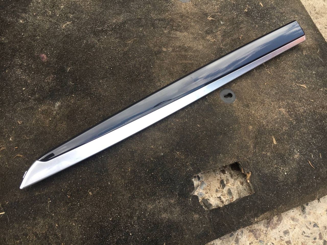 молдинг двери задней левой BMW 5 серия F07/F10/F11 2012, 2.0 л., N47 D20 C, дизель, АКПП, седан, правый руль, 9171779
