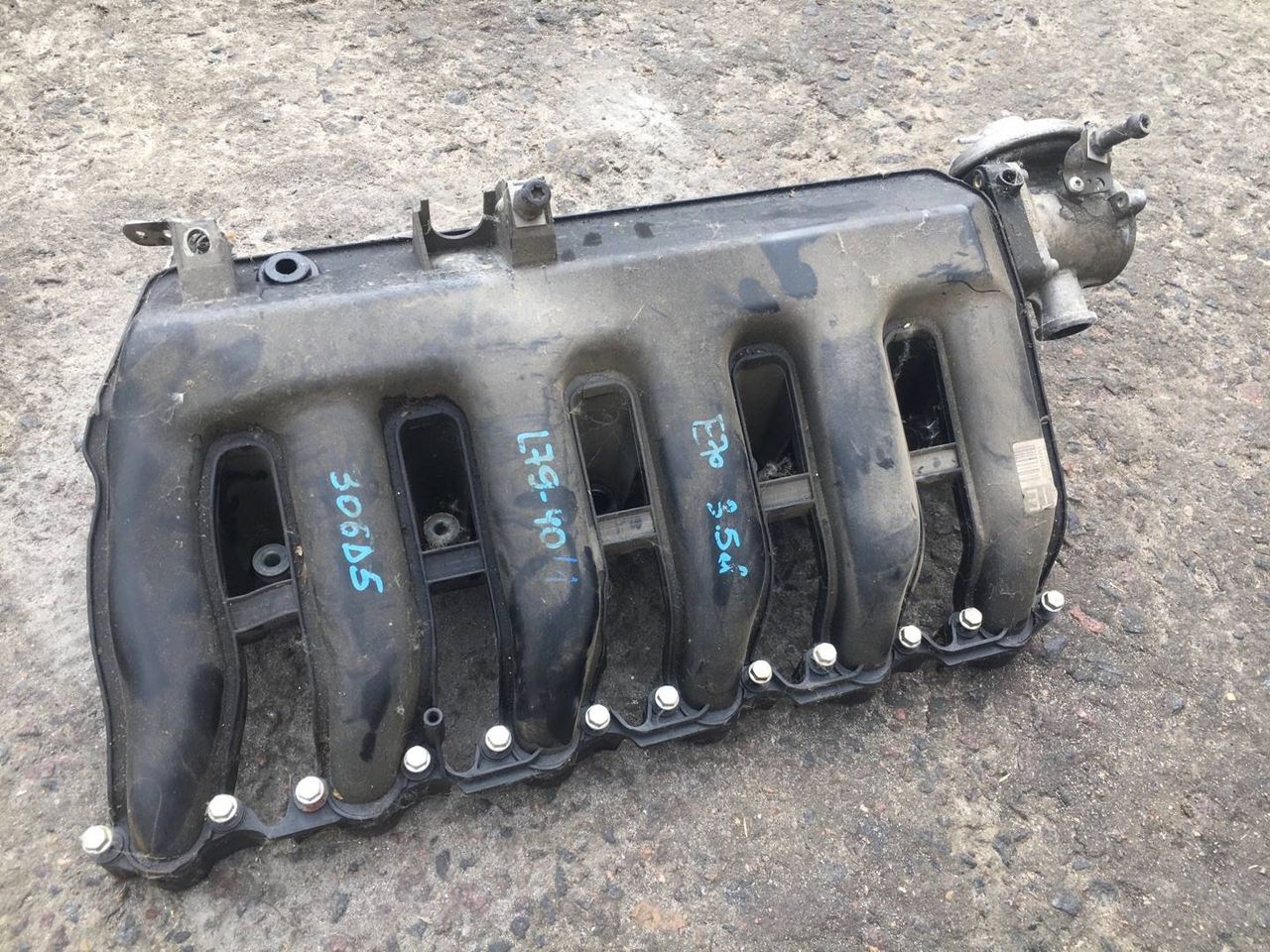 коллектор впускной BMW X5 E70 2009, 3.0 л., M57 D30 (306D5), дизель, АКПП, внедорожник 5 дв., 7790700, 7790701