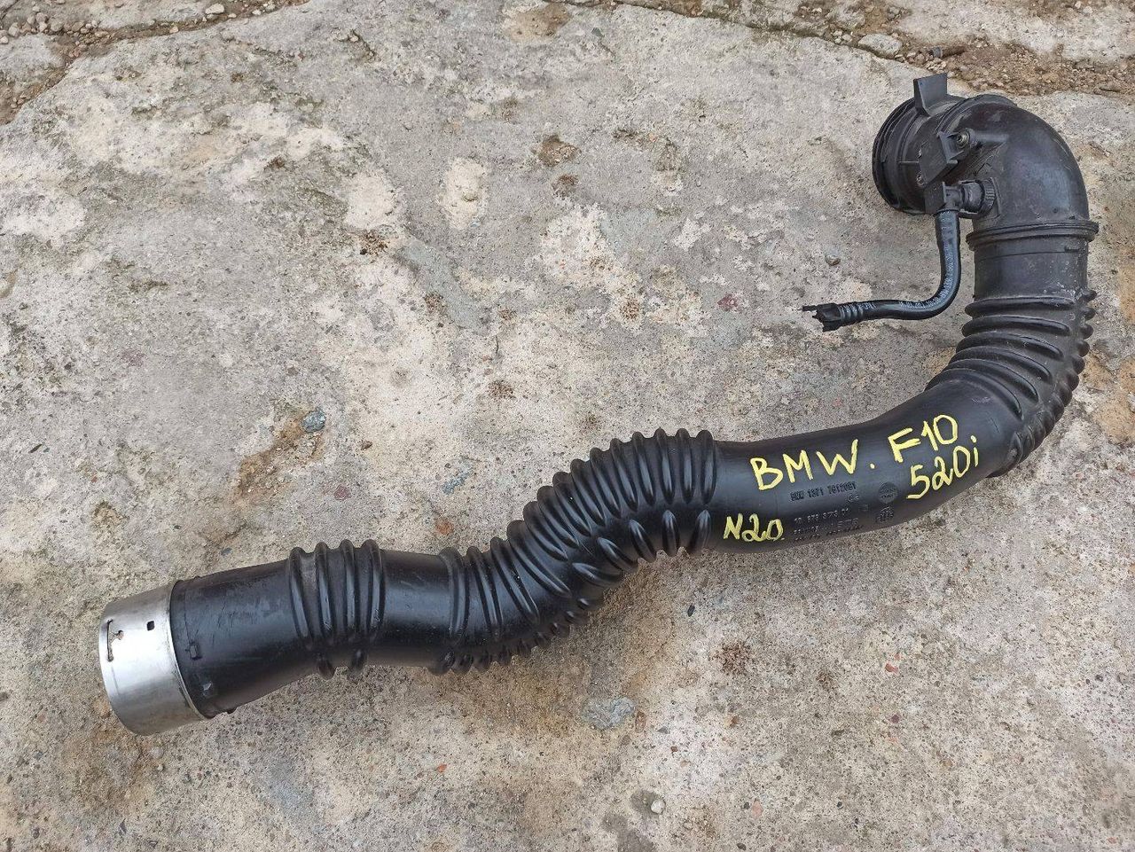 патрубок интеркулера BMW 5 серия F07/F10/F11 2011, 2.0 л., N20 B20 B, бензин, 7612091