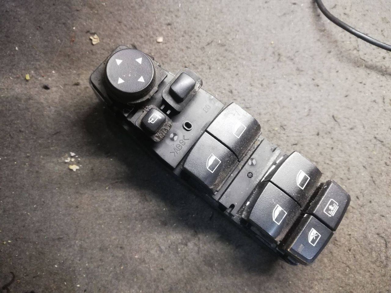 блок управления стеклоподъемниками BMW 7 серия F01/F02 2009, 4.4 л., бензин, АКПП, седан, 9163574