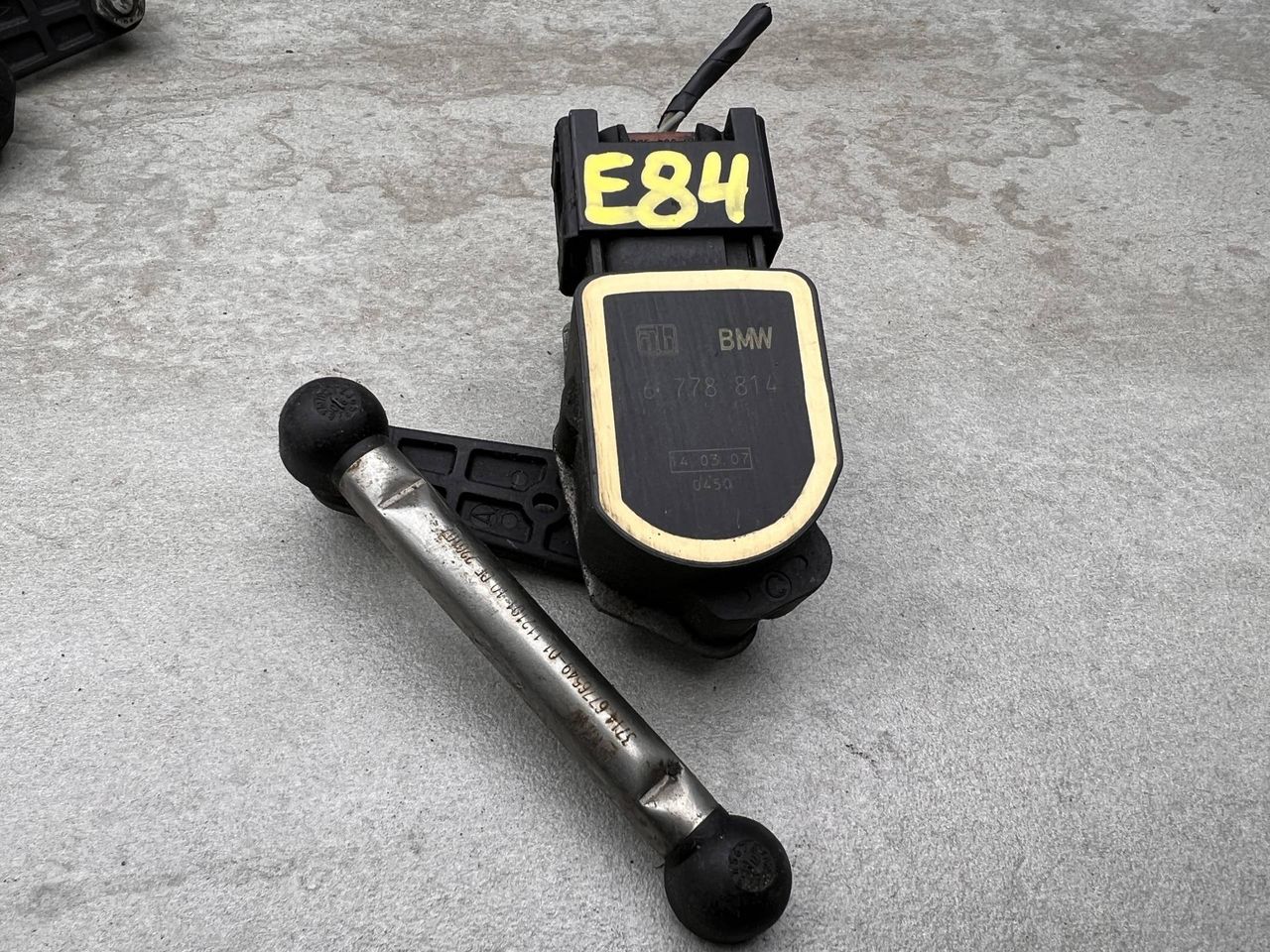 датчик дорожного просвета BMW X1 E84 2009, 6778814