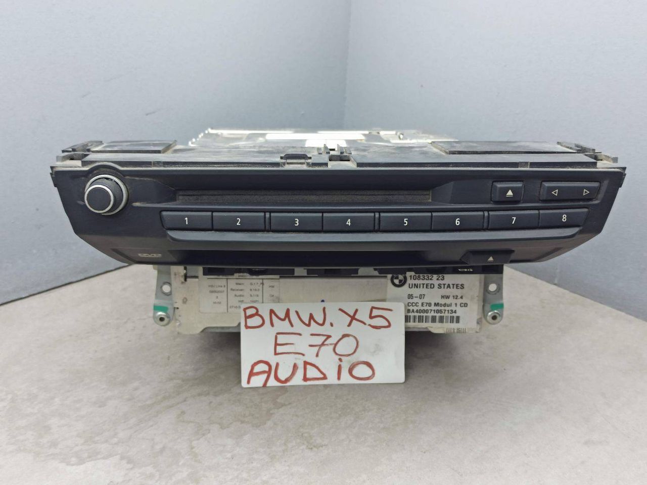 навигация BMW X5 E70 2007, 9159047
