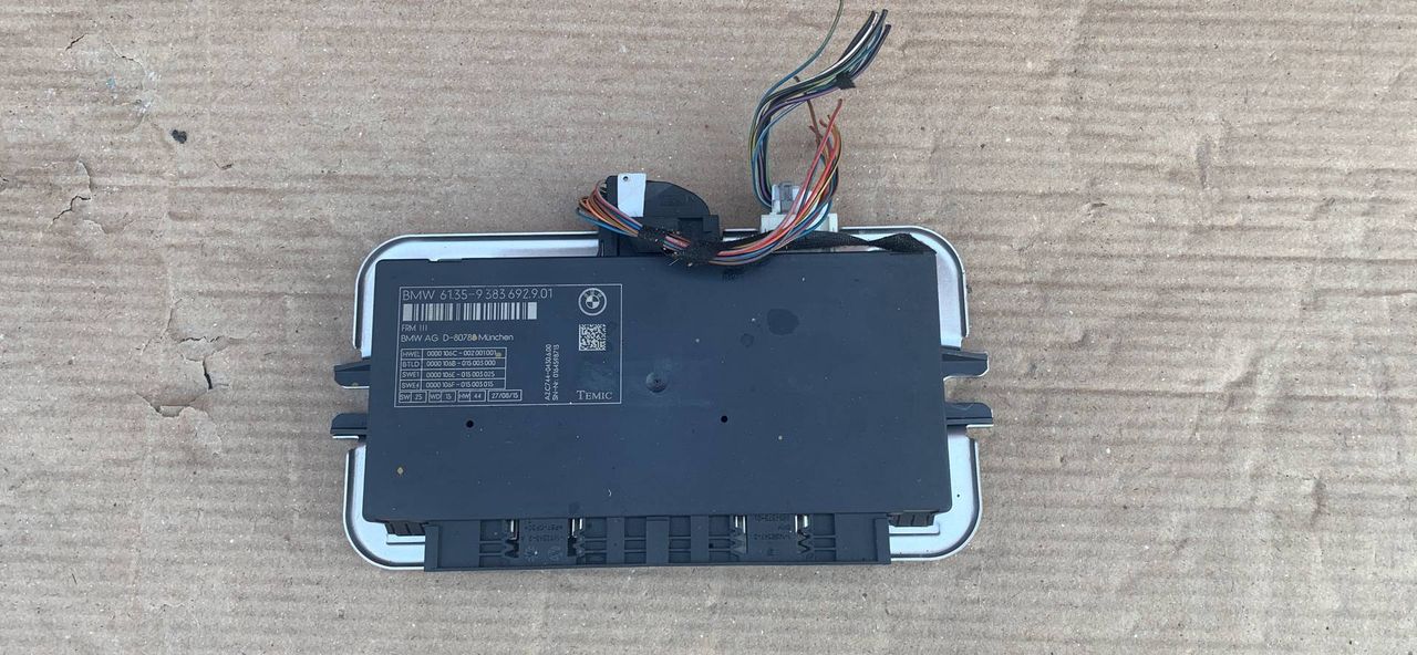 блок управления светом BMW 5 серия F07/F10/F11 F10 2010, 3.5 л., бензин, 9383692