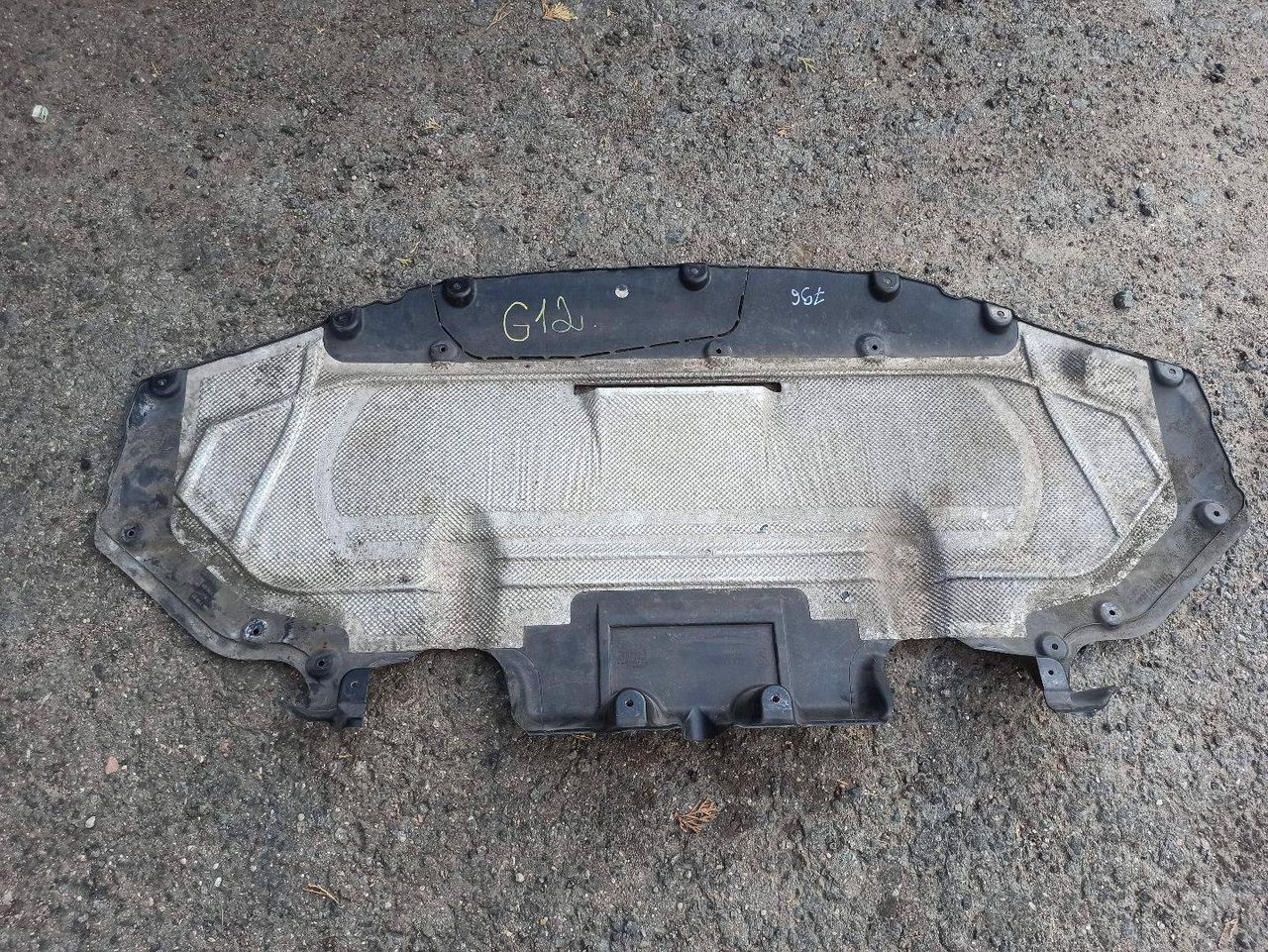защита днища BMW 7 серия G11/G12 2017, 3.0 л., дизель, 7340187, 7347035