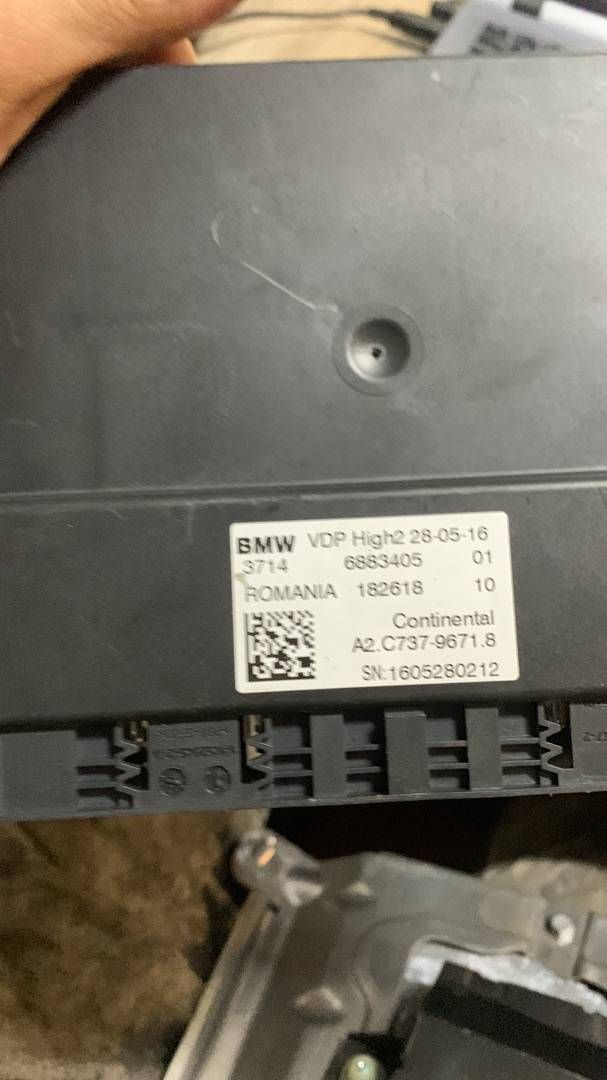блок управления подвеской BMW 7 серия G11/G12 2017, 3.0 л., дизель, 6883405
