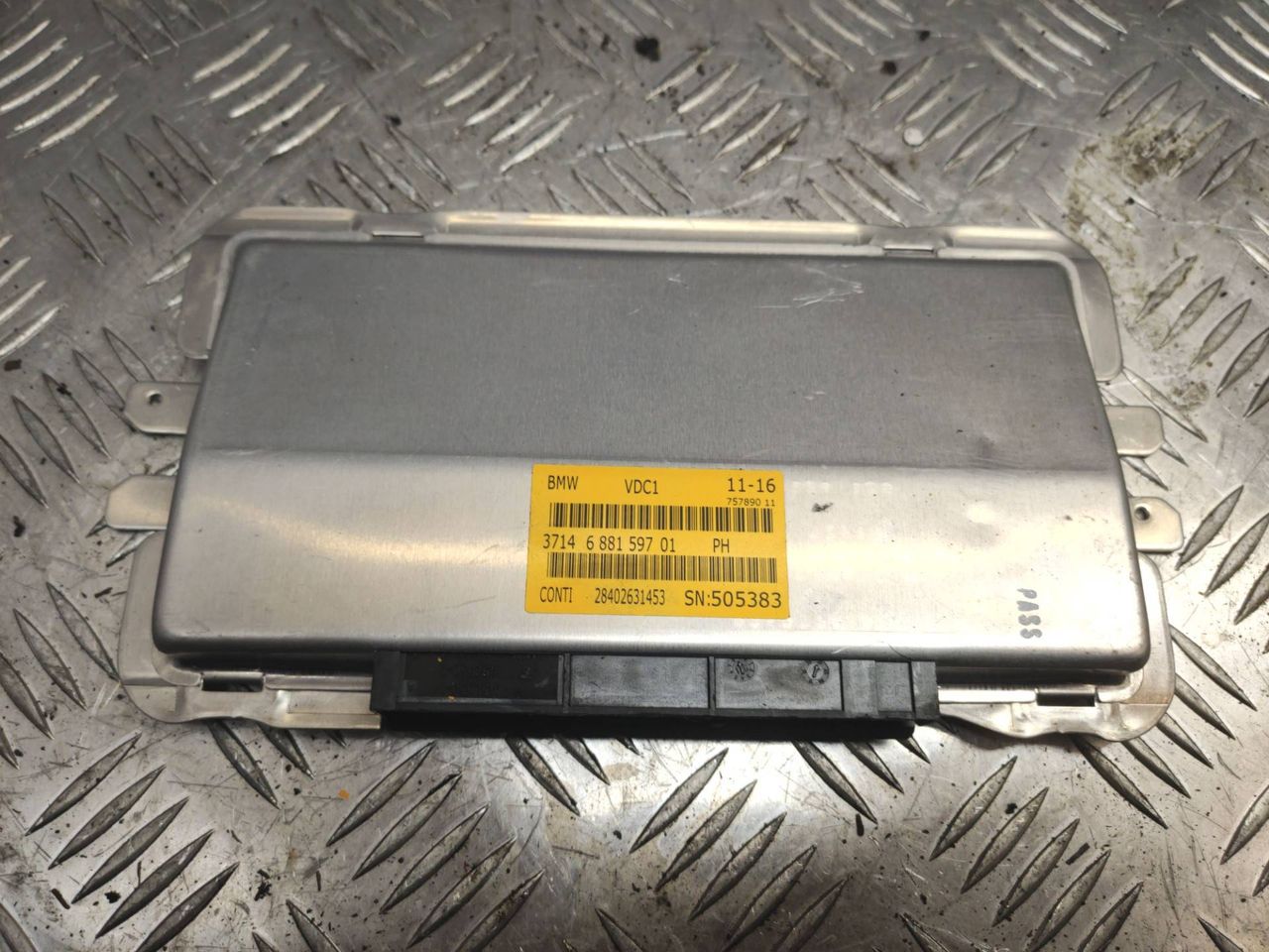 блок управления EDC BMW X5 F15 2016, 4.0 л., дизель, 6881597