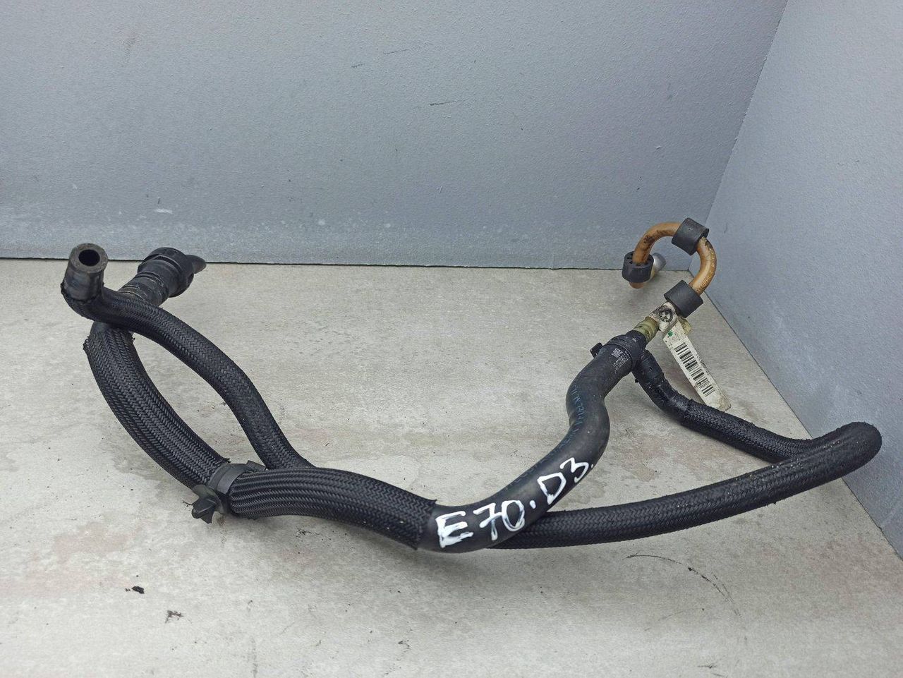 трубка топливная BMW X5 E70 2009, 3.0 л., M57 306 D3, дизель, 7806961