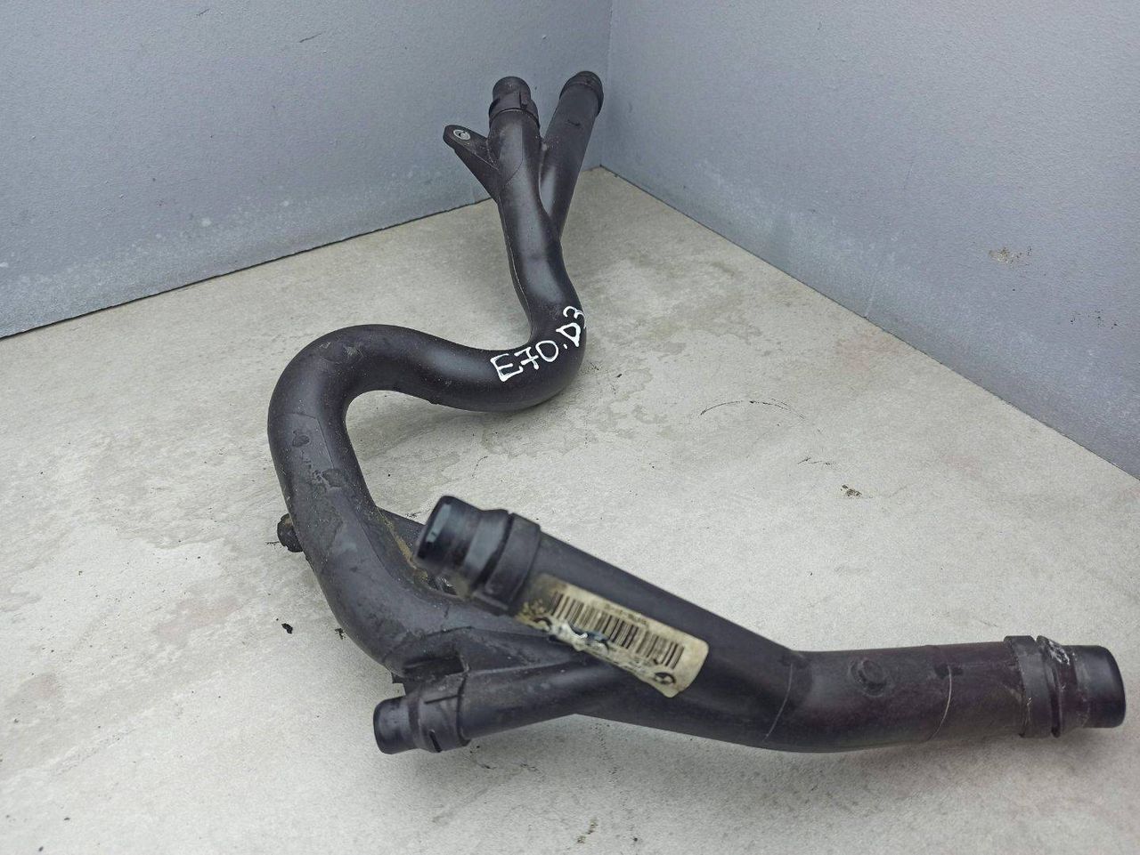 патрубок радиатора BMW X5 E70 2009, 3.0 л., M57 306 D3, дизель, 7806706