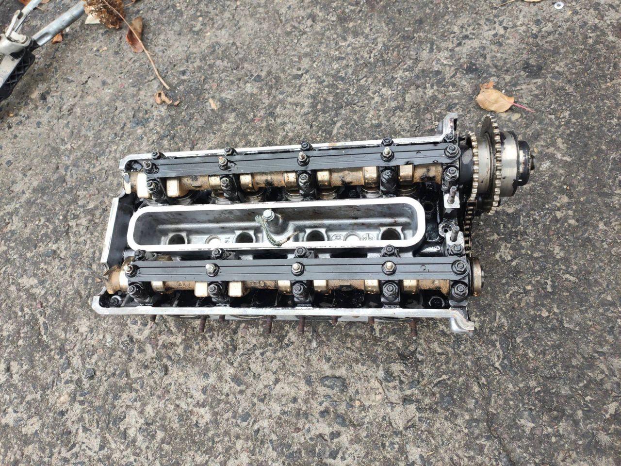 головка блока цилиндров BMW X5 E53 2002, 4.4 л., M62 B44 TU, бензин