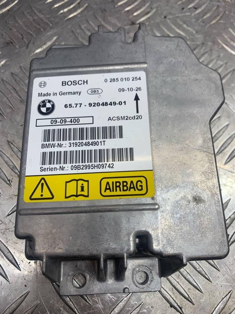блок AirBag BMW X5 M E70 2010, 4.4 л., S63 B44 A, бензин, правый руль, 65779204849, 9204849, 0285010254