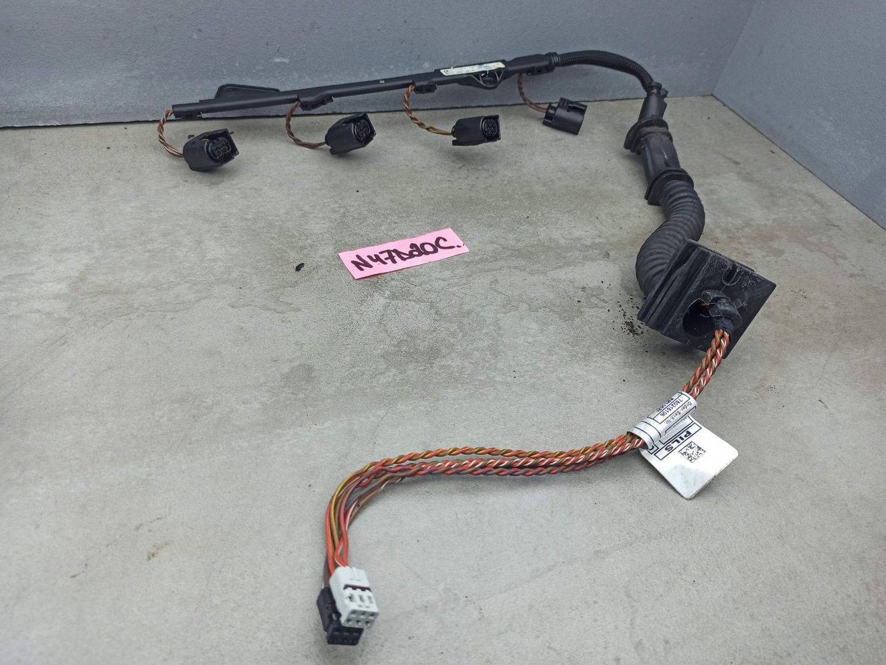 проводка BMW X1 E84 2010, 2.0 л., N47 D20 C, дизель, 7580392, 7802161, 7802160