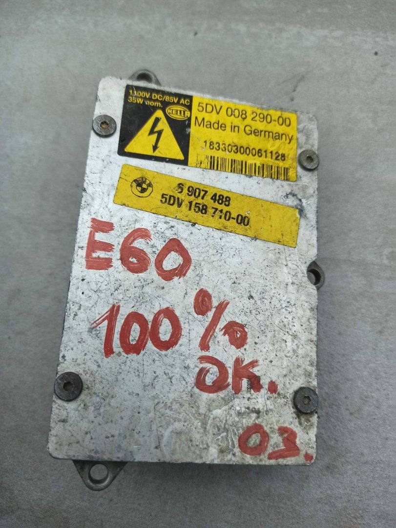 блок розжига ксенона BMW 5 серия E60/E61 2004, 5DV00829000, 6907488