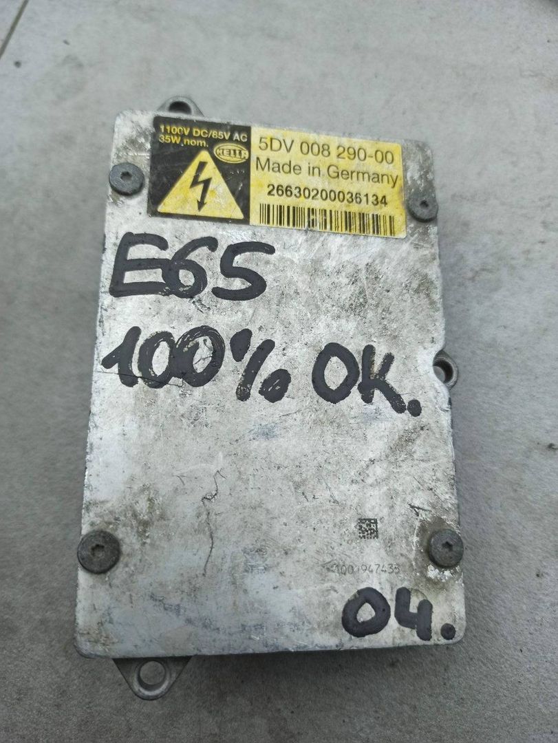 блок розжига ксенона BMW 7 серия E65/E66/E67 2004, 5DV00829000, 6907488