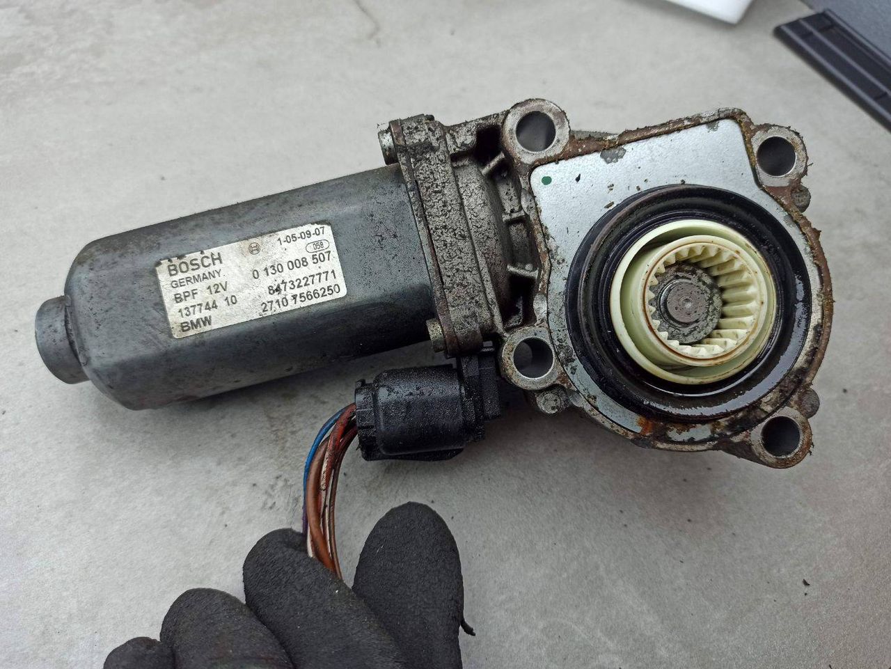 электромотор раздаточной коробки BMW X5 E70 2008, 3.0 л., M57 306 D3, дизель, 7566250