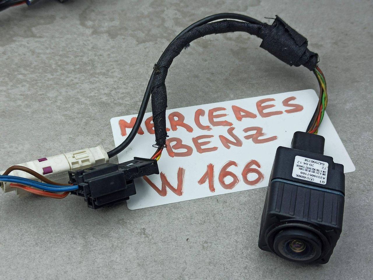 камера заднего вида Mercedes-Benz M-Класс W166 2013, A2319057100, A2319018500, A1669028402