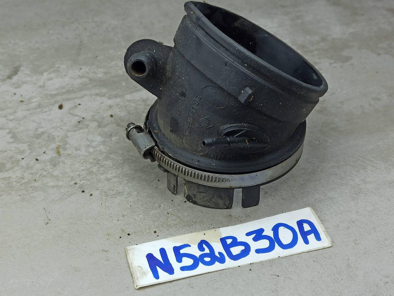 гофра инжектора BMW 3 серия E90/E91/E92/E93 2007, 2.5 л., N52 B25 AE, бензин, полный привод, 7536002