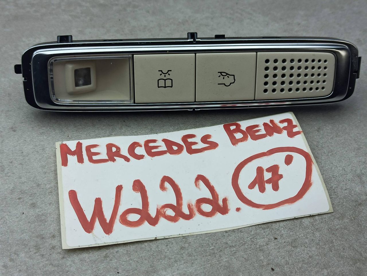 фонарь салона (плафон) Mercedes-Benz S-Класс W222/C217/A217 [рестайлинг] 2017, A0009065500