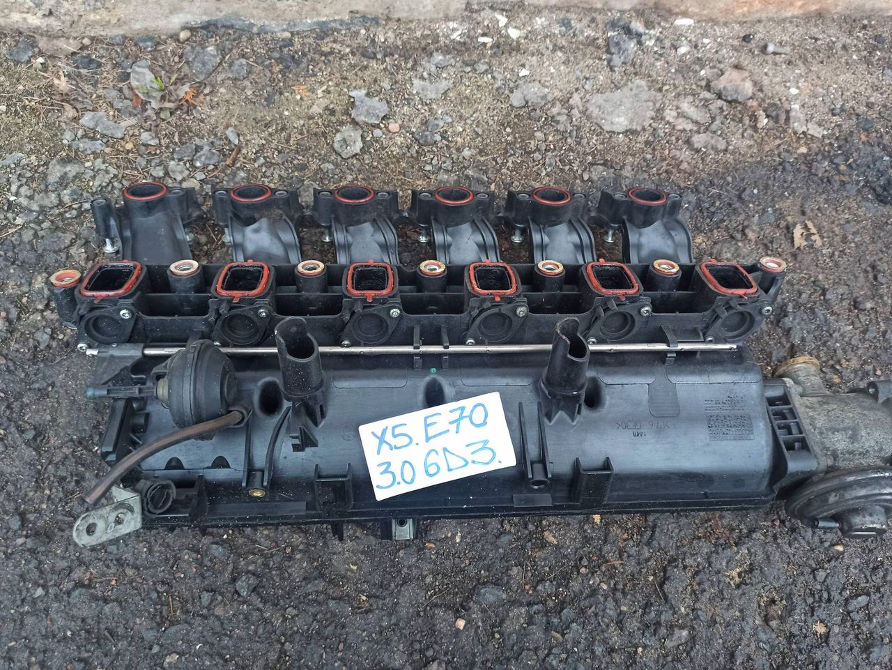 коллектор впускной BMW X5 E70 2008, 3.0 л., M57 D30 (306D3), дизель