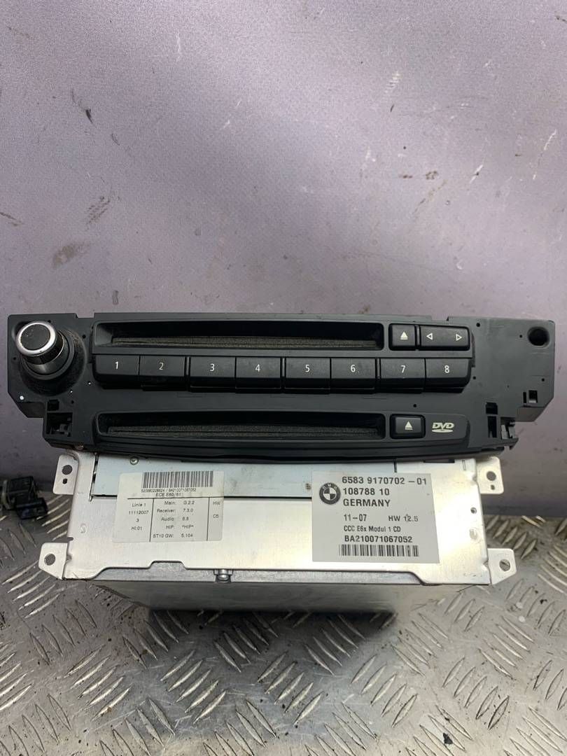 магнитола BMW 5 серия E60/E61 [рестайлинг] 2007, 65839170702, 9170702