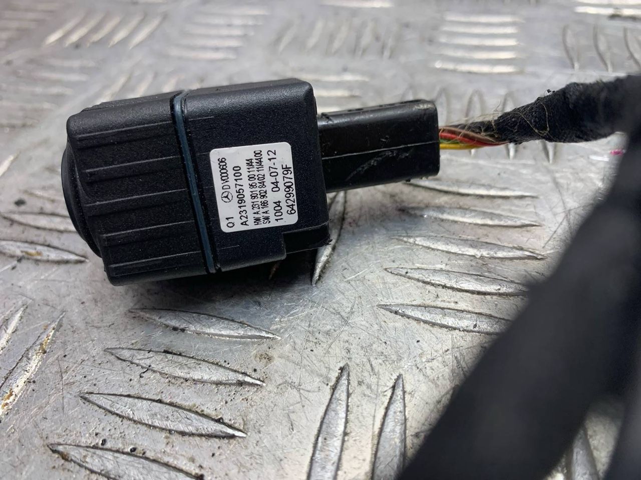 камера заднего вида Mercedes-Benz M-Класс W166 2013, A2319057100, A2319018500, A1669028402