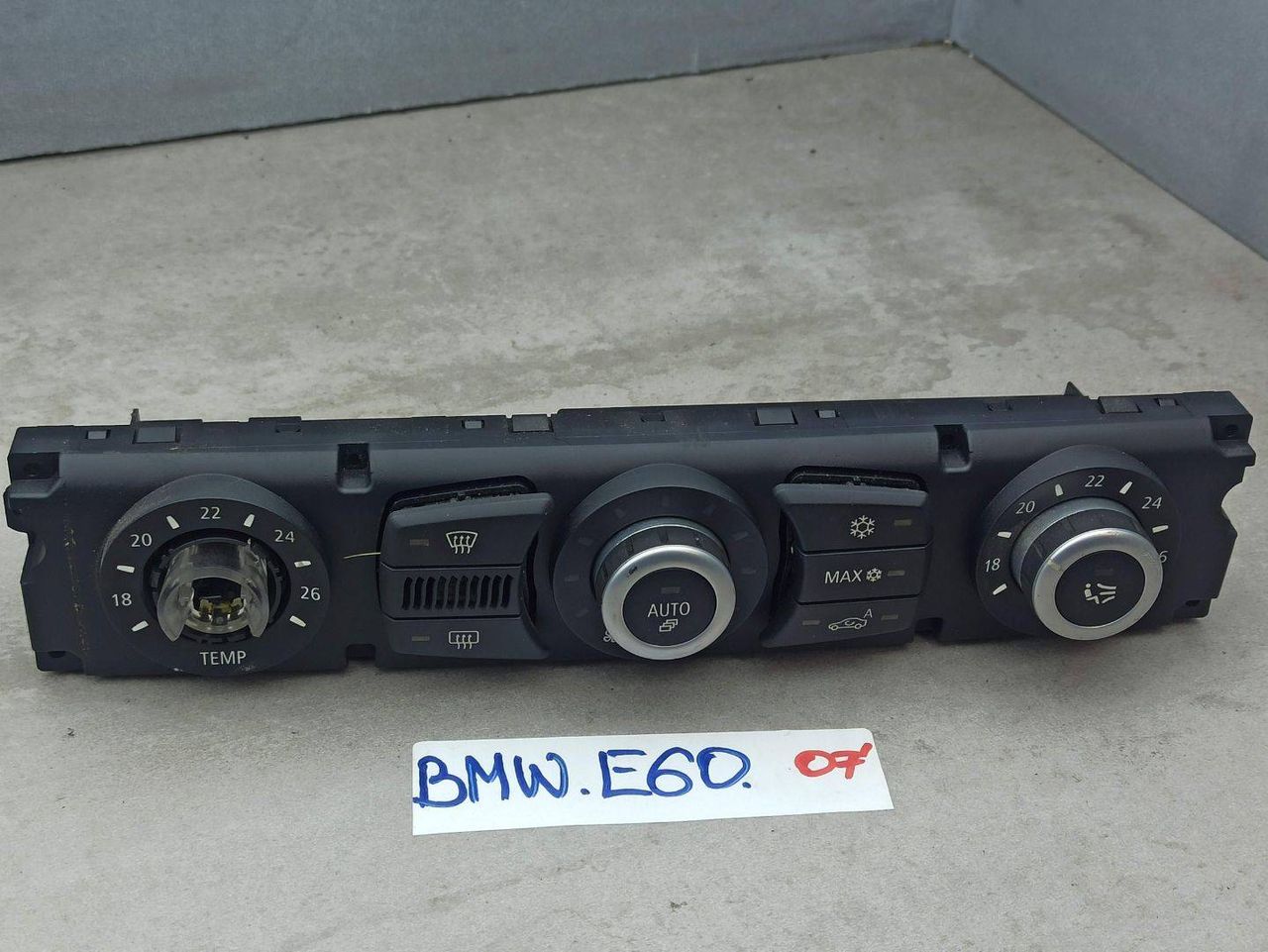 блок управления печки / климат-контроля BMW 5 серия E60/E61 2007, 306D2, дизель, 9155642
