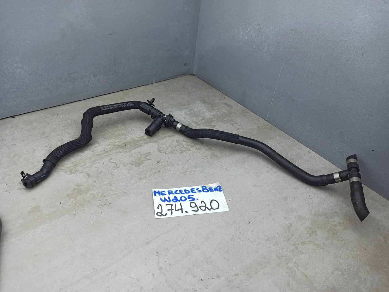 патрубок радиатора Mercedes-Benz C-Класс W205/S205/C205 2014, 2.0 л., M 274.920, бензин, A2742001082