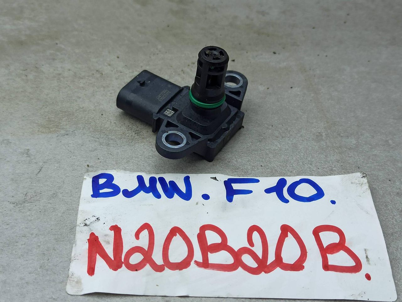 датчик абсолютного давления BMW 5 серия F10/F11 [рестайлинг] 2014, 2.0 л., N20 B20 B, бензин, 7599042